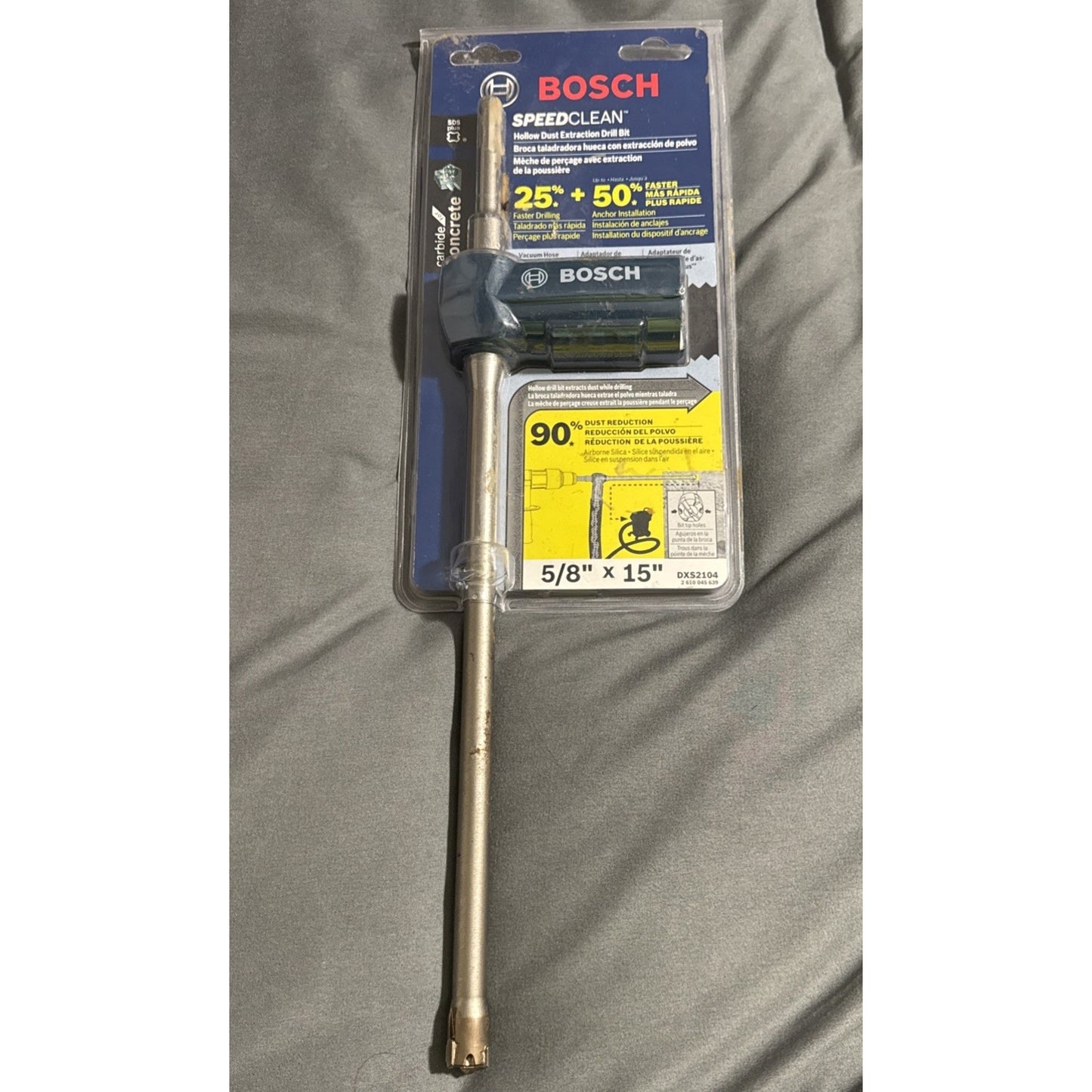 🔥BOSCH DXS2104 Hammer Masonry Drill Bit 5/8in Carbide BNWT🔥
