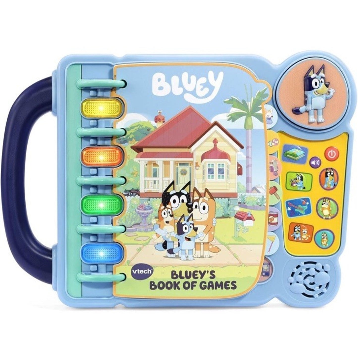 🔥 VTech Bluey's Book of Games Baby and Toddler Toys Learning Baby Books BNWT🔥