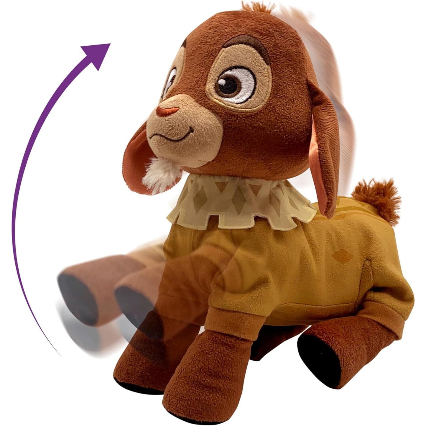 🔥Disney Wish Walk 'n Talk Valentino Plush Fainting Goat 11" Stuffed Animal🔥