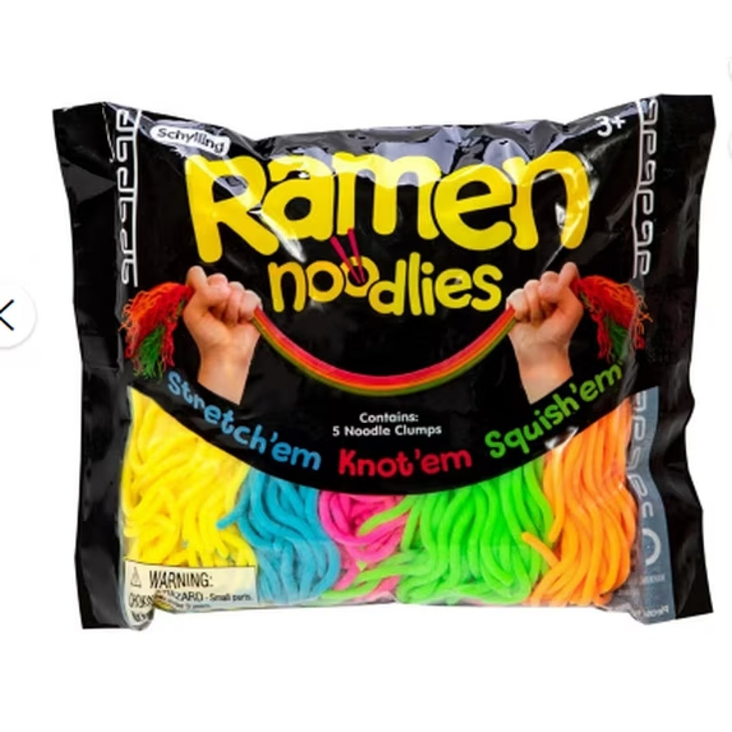 🔥Nee Doh Ramen Noodlies Sensory Fidget Toy Stretchy Noodles 5 Colors BNWT🔥
