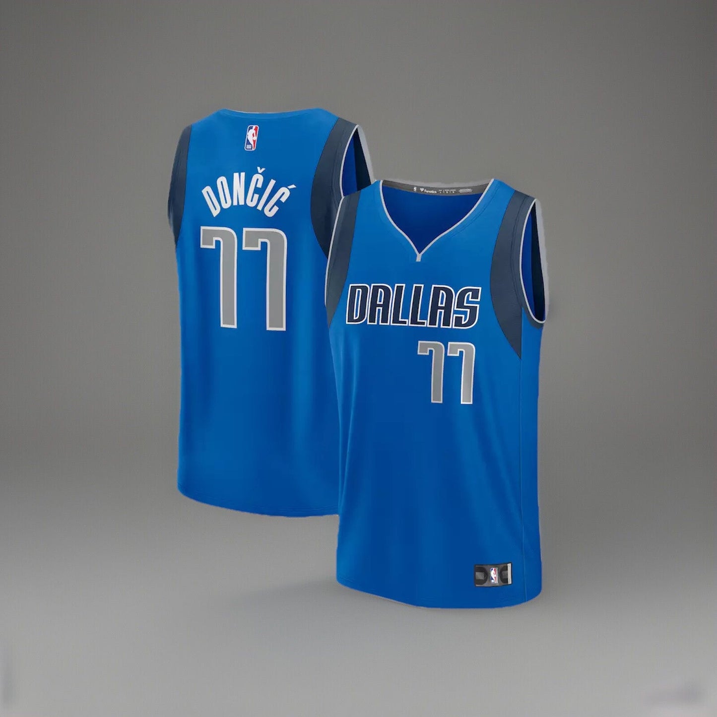 🔥Luka Doncic Dallas Mavericks Jersey Fanatics Blue Men’s Size MED BNWT🔥