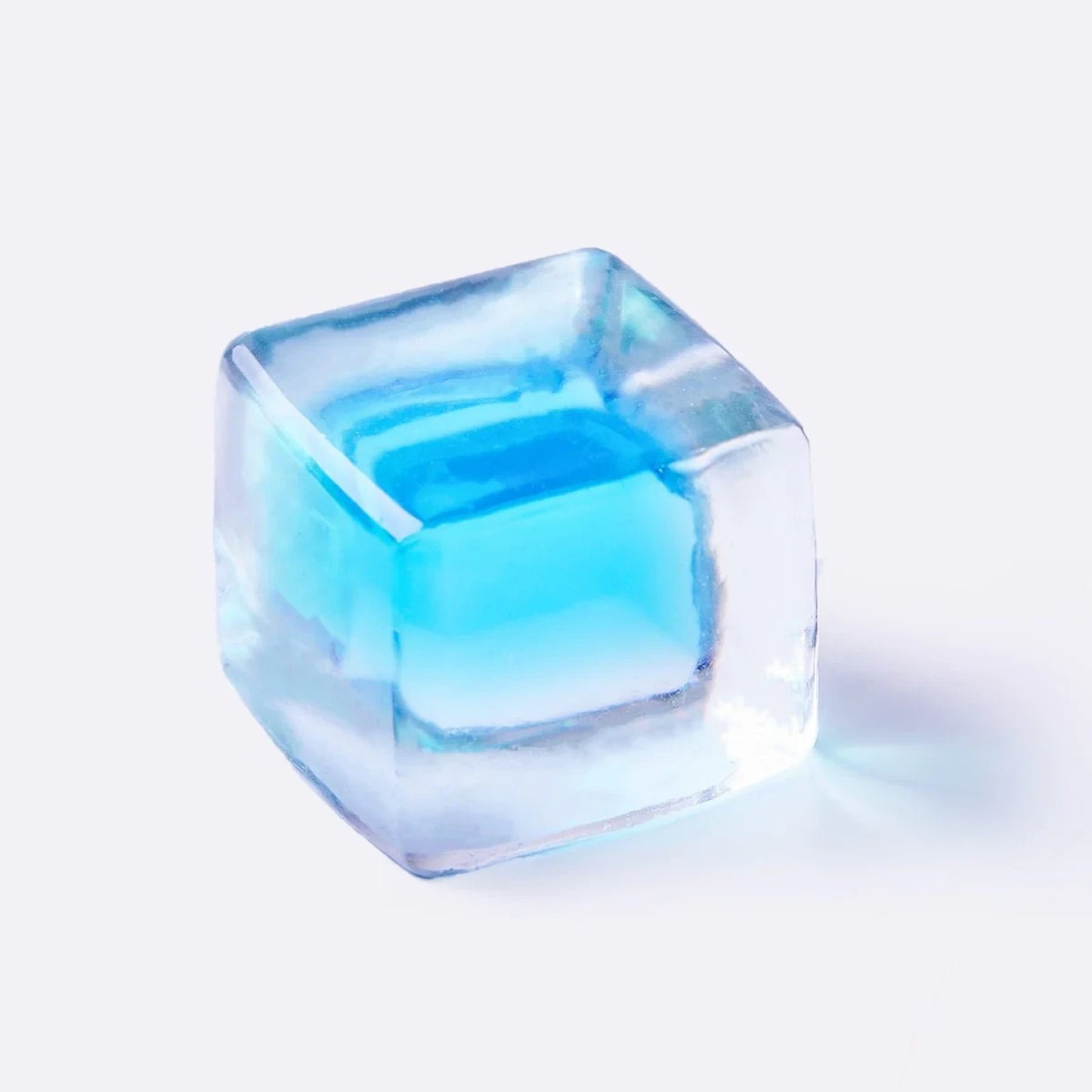 🔥Nested Cyan Ice Cube Taba Squishy BNWT🔥