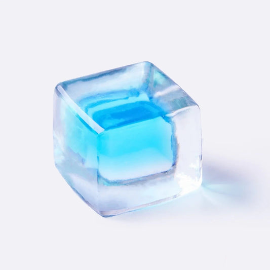 🔥Nested Cyan Ice Cube Taba Squishy BNWT🔥