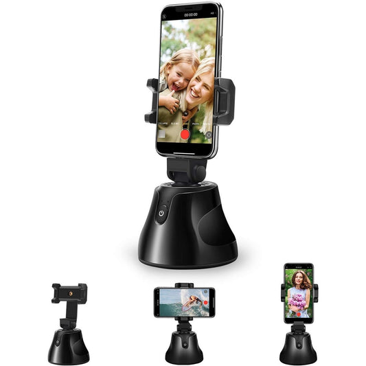 🔥360 Auto Face Tracking Phone HolderSmart Al Camera Mount Gimbal BNWT🔥