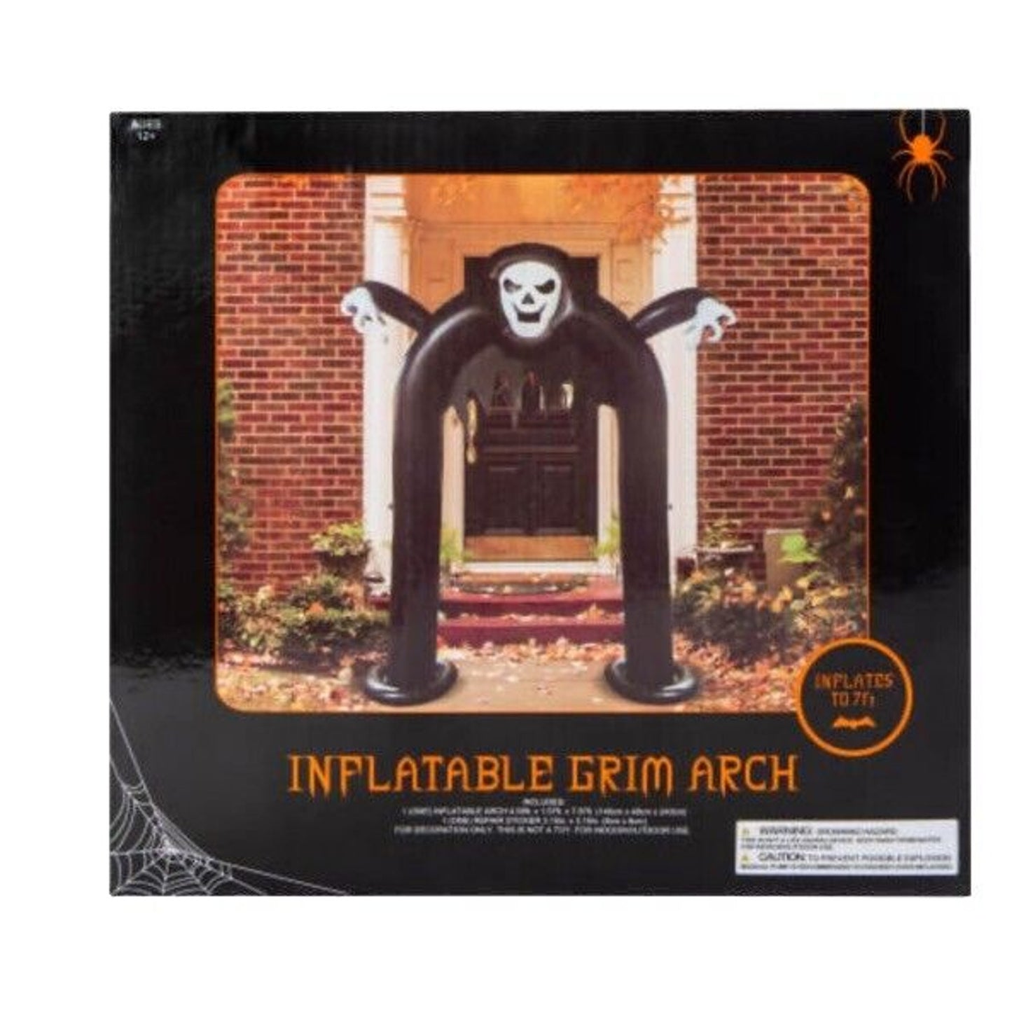 🔥7ft Inflatable Grim Arch Halloween Decoration BNWT🔥