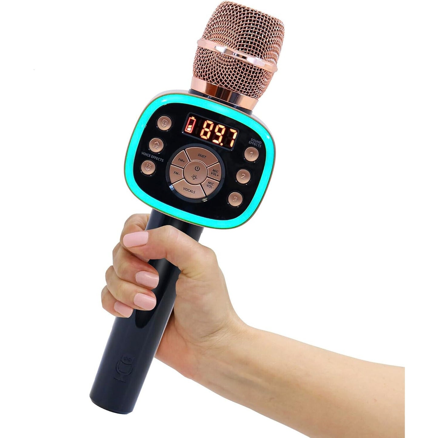 🔥Singing Machine Carpool Karaoke Mic 2.0 Rose Gold BNIB🔥