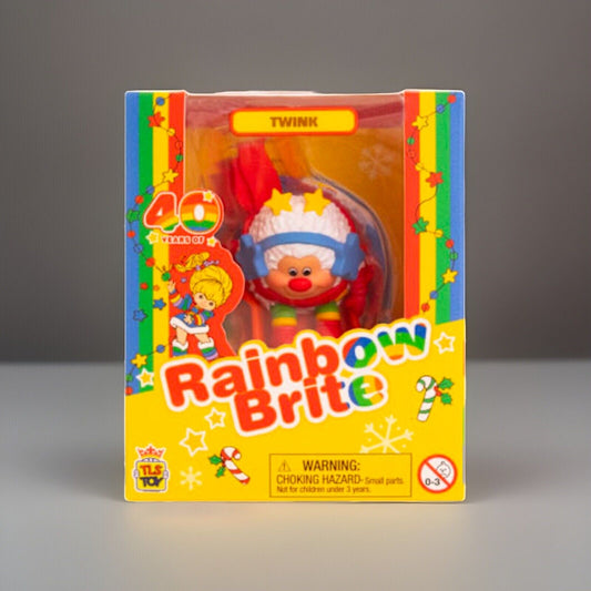 🔥RAINBOW BRITE TWINK Figure Holiday Winter Christmas Collection CheeBee TLS 🔥