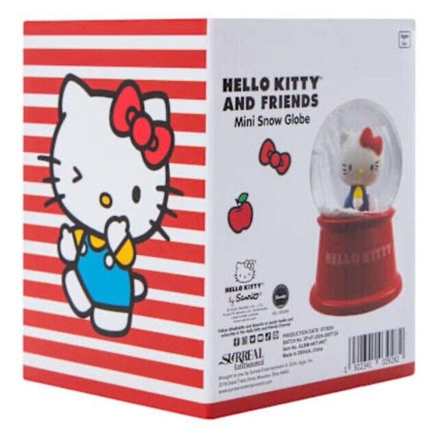 🔥Sanrio Hello Kitty And Friends Hello Kitty Mini Snow Globe 3.5" BNWT🔥