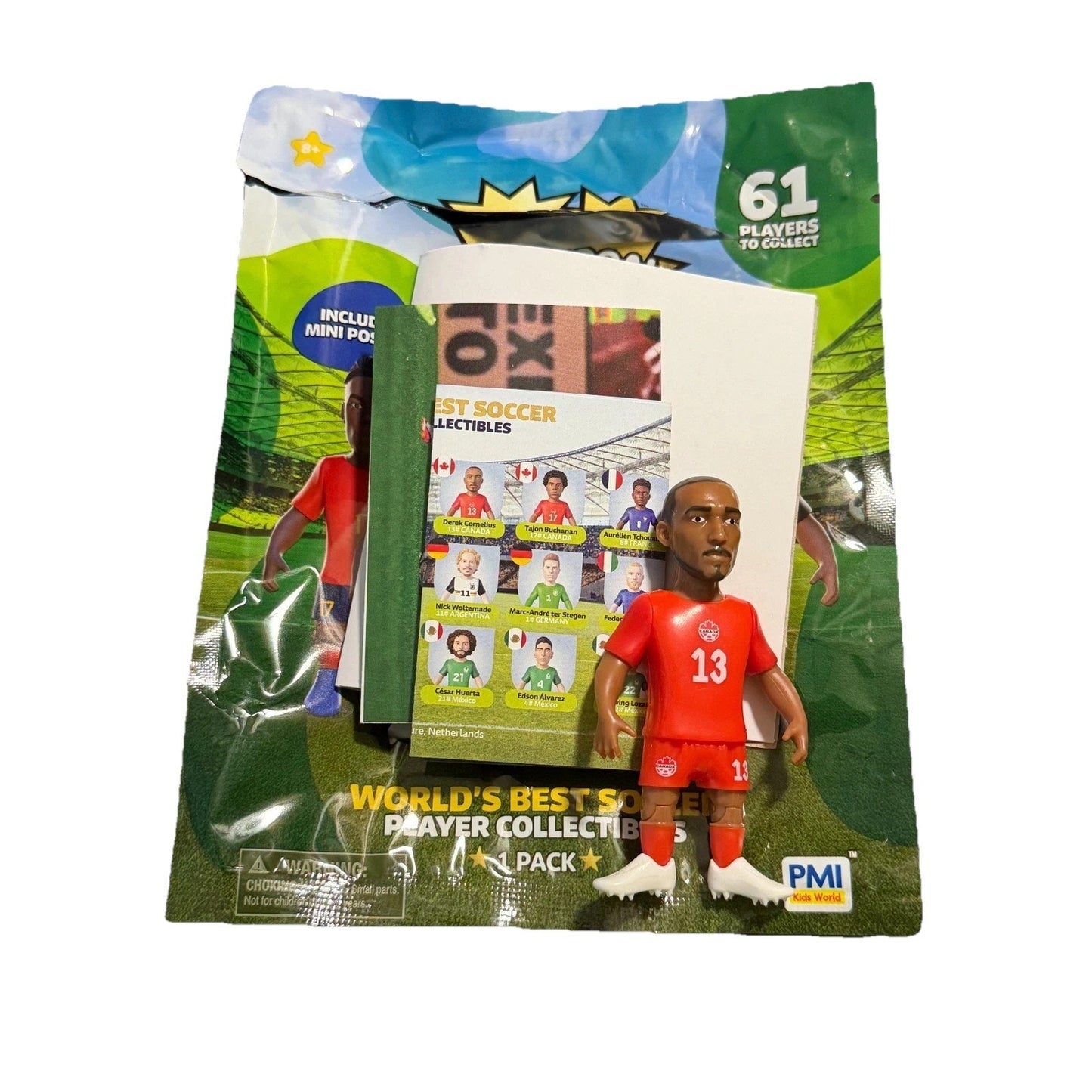 🔥Lot Of 5 World Cup Supergoal Best Soccer Collectible Figures Blind Bag BNWT🔥