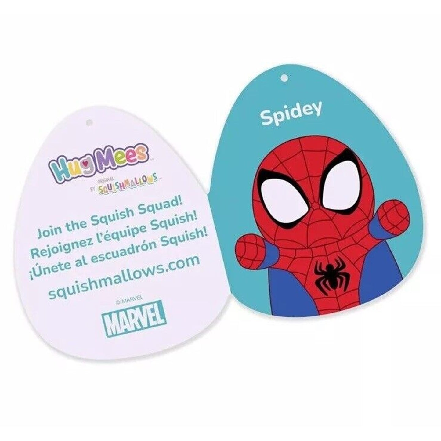 🔥Original Squishmallows 10" Marvel Spidey Amazing Friends Spidey HugMees NWT🔥