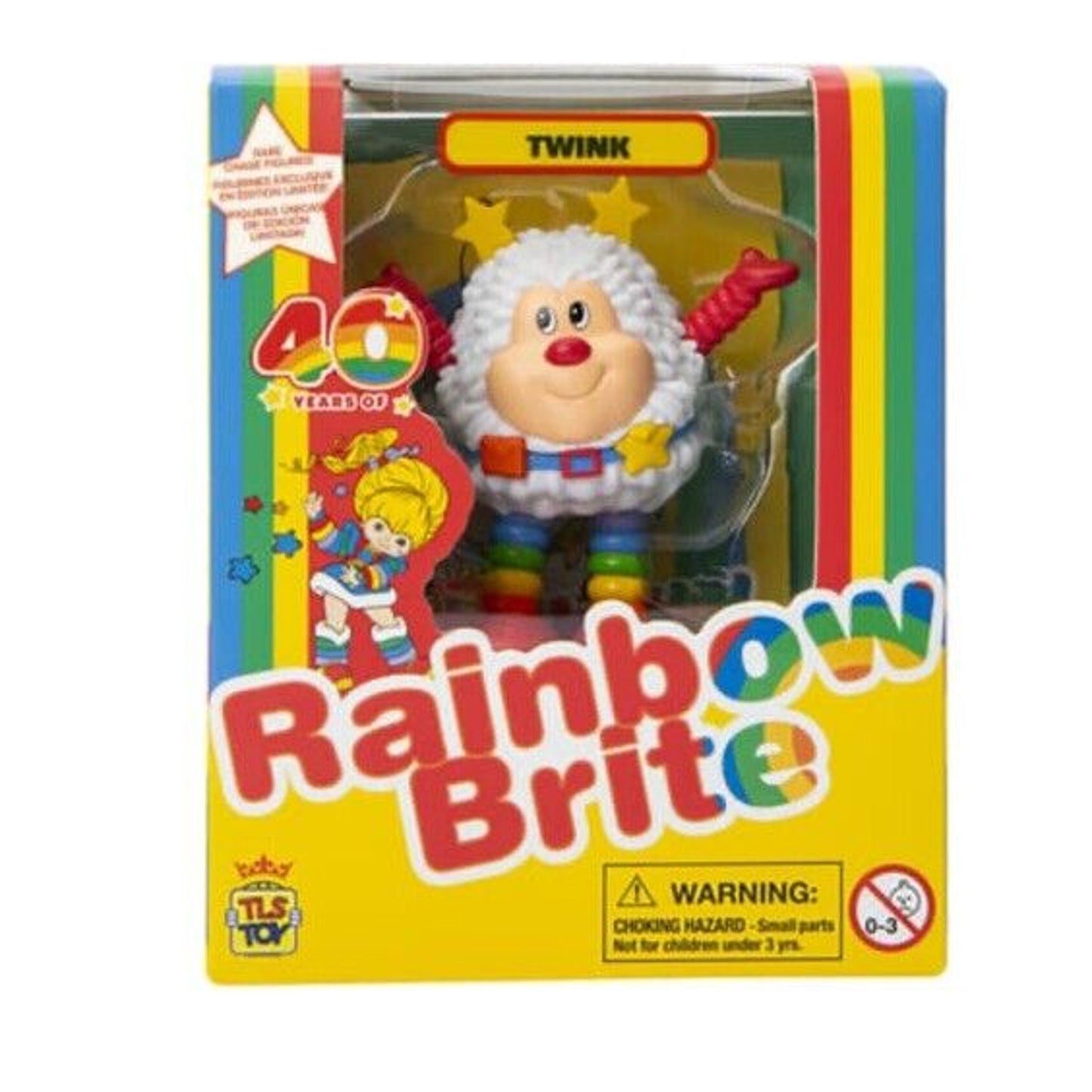 🔥Rainbow Brite Twink Mini Figure 40th Anniversary Cheebee Loyal Subjects BNWT🔥