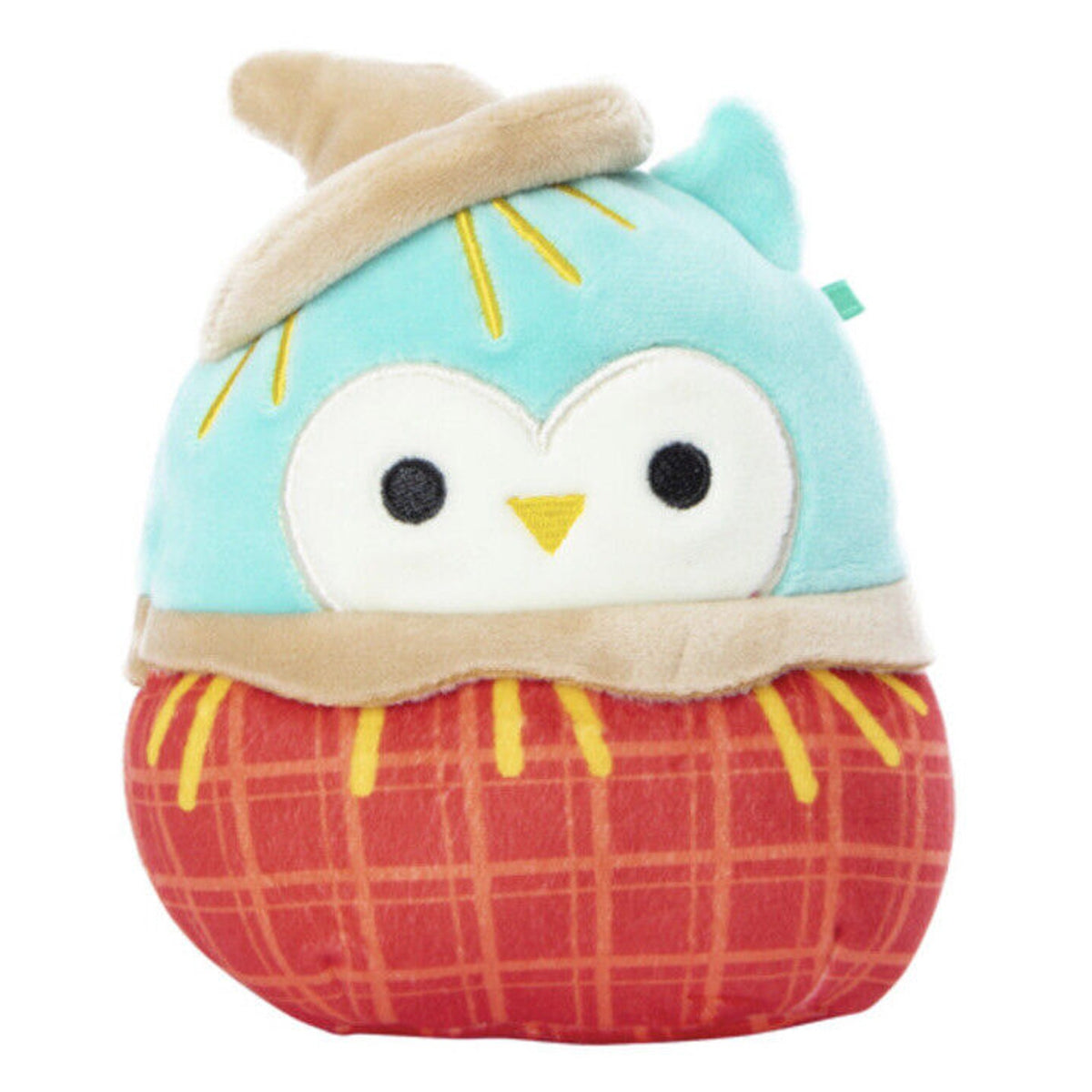🔥Squishmallows Collection Winston the Owl Scarecrow Small Plush Doll 4.5" NWT🔥