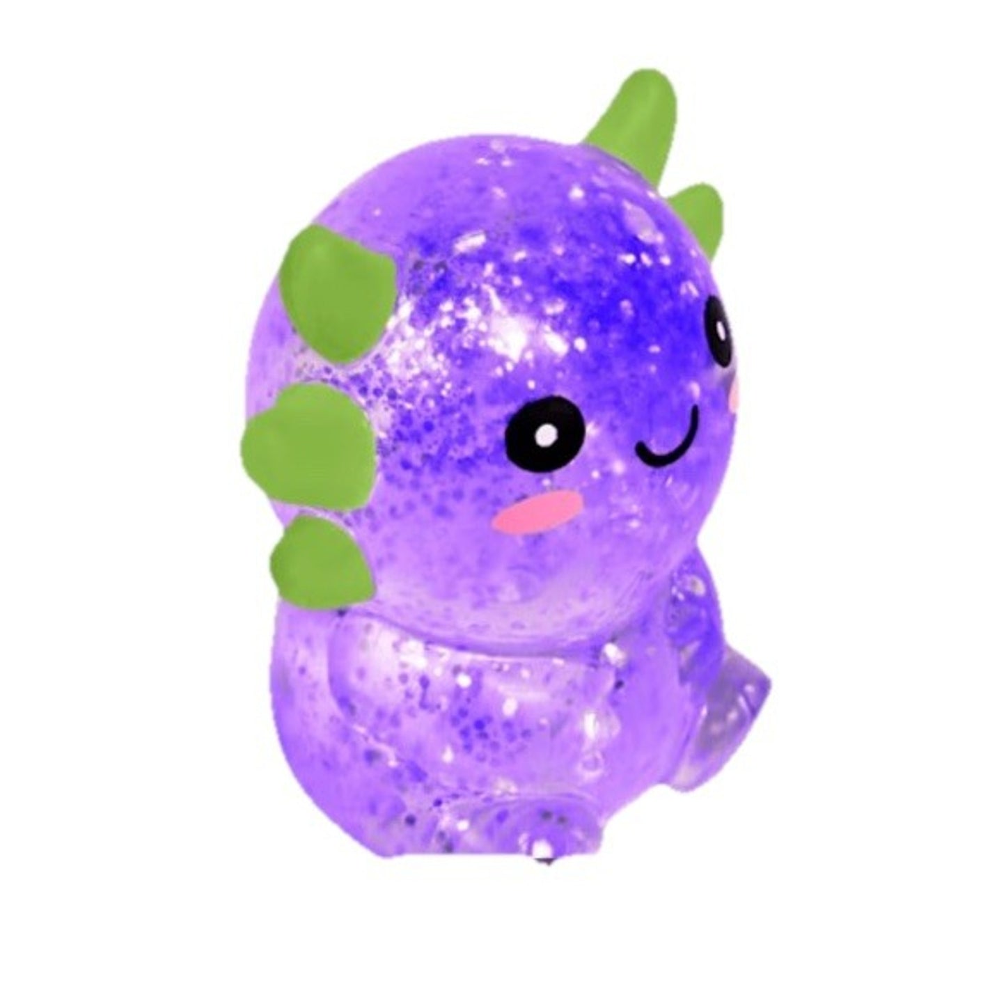 🔥Squishy Glitter Axolotl Squeeze Toy Viral TikTok Stress Reliever Purple BNWT🔥