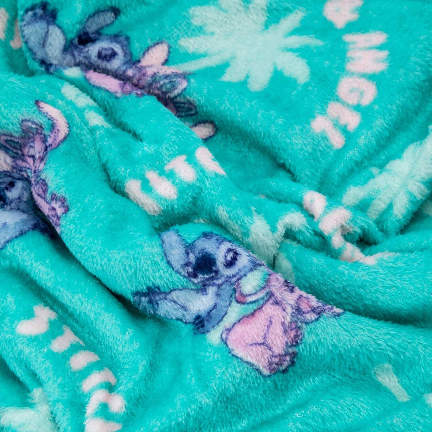 🔥Disney Stitch 40 x 50 Inch Silk Touch Throw Blanket BNWT🔥