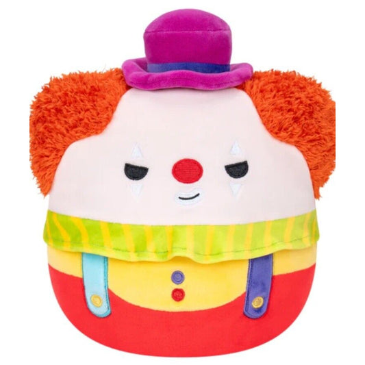 🔥Squishmallow 8” Bimbi The Clown Official Kellytoy Plush HTF BNWT🔥