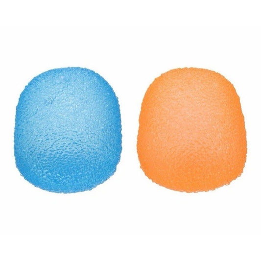 🔥Squishy Viral Gumdrop Candy Textured 2” Sugar Ball Orange/Blue 2 Pack BNWT🔥
