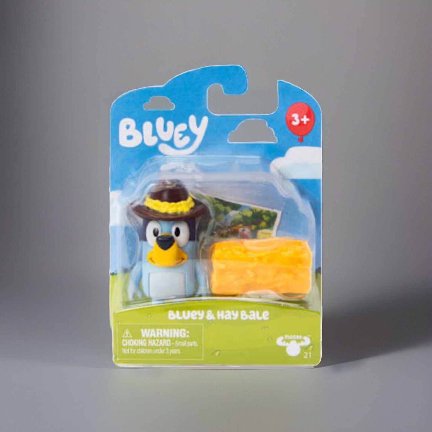 🔥Bluey & Friends Story Starters Bluey & Hay Bale Figure w/ Accessories BNWT🔥