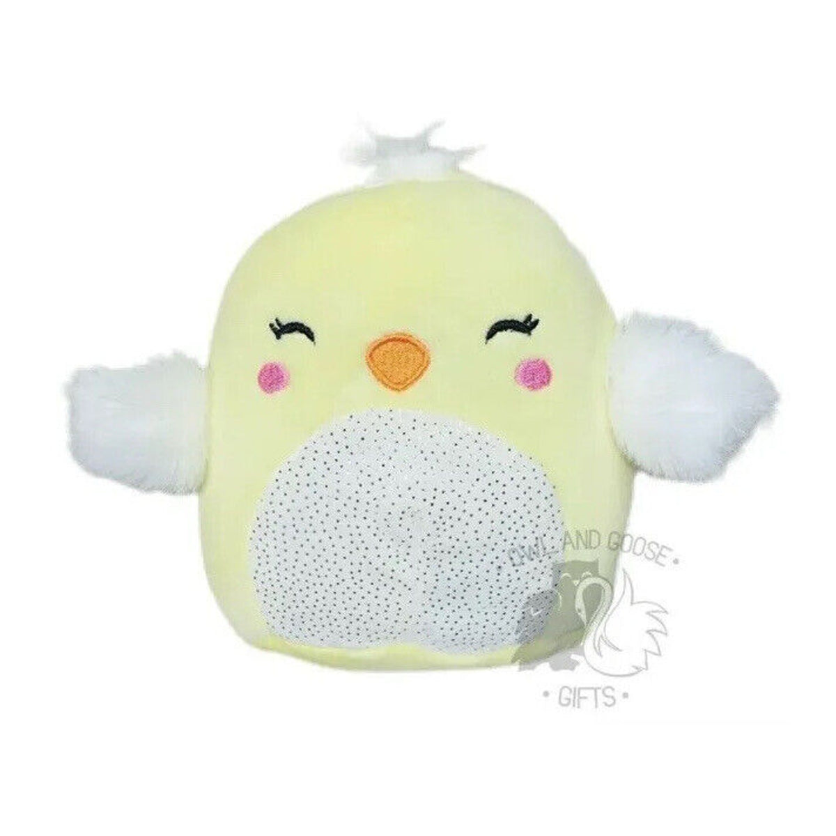 🔥Squishmallow Aimee the Easter Chick 5” W/ Sparkly Belly Cute Easter BNWT🔥
