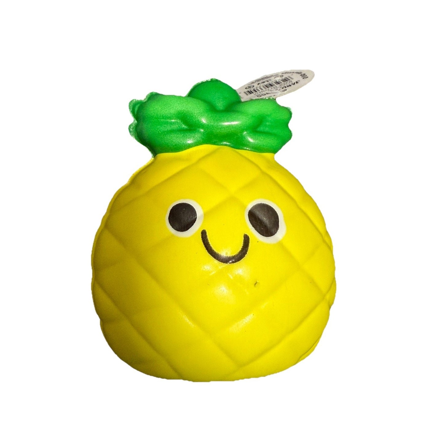 🔥Ja-Ru Squeesh Yum 5 Inch Fruity Bunch Foam Squishy Toy PINEAPPLE BNWT🔥