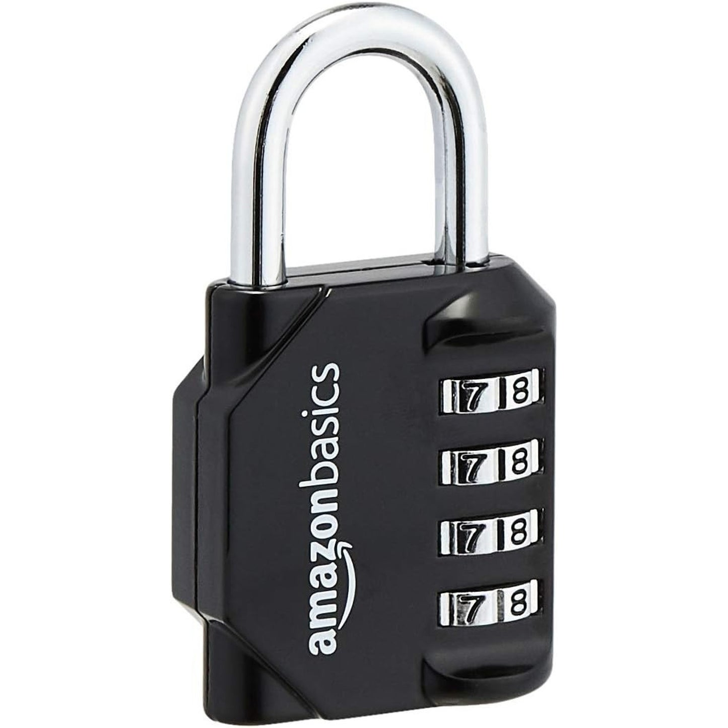 🔥Secure 4-Digit Combination Lock 2-Pack in Black & Silver Keyless Convenience🔥