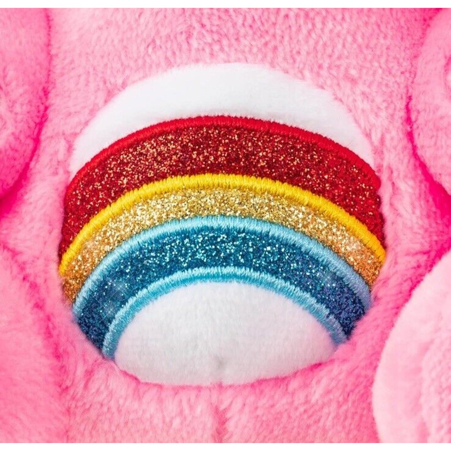 🔥Care Bears Hello Kitty Dressed As Cheer Bear 9”Plush BNWT🔥