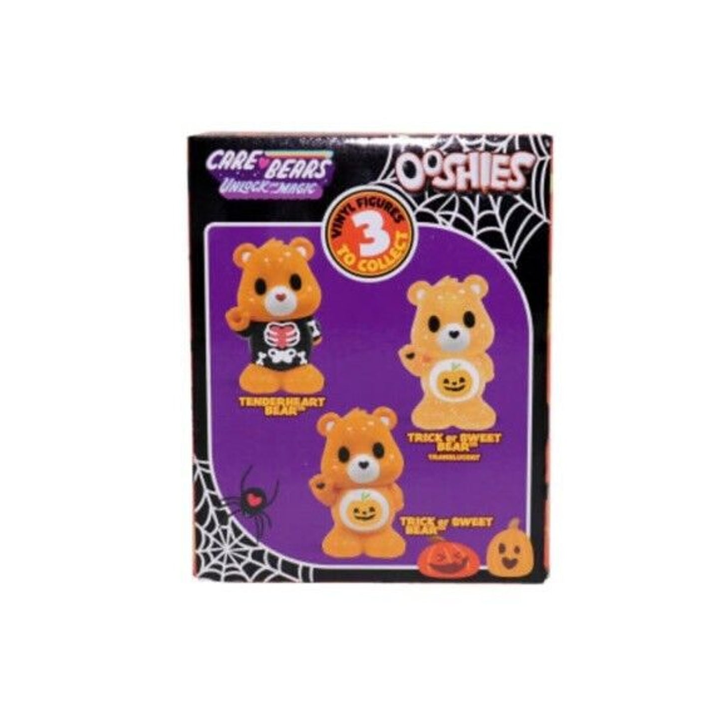 🔥Care Bears OOSHIES Halloween TRICK OR SWEET Bear Figure BNWT🔥
