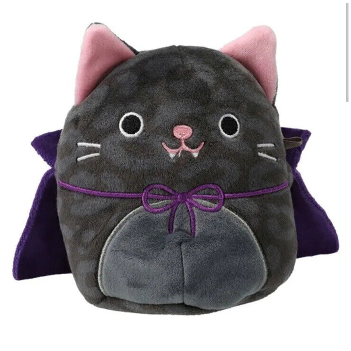 🔥SQUISHMALLOWS HALLOWEEN 2023 XIOMARA THE BLACK PANTHER CAT VAMPIRE 4.5” BNWT🔥