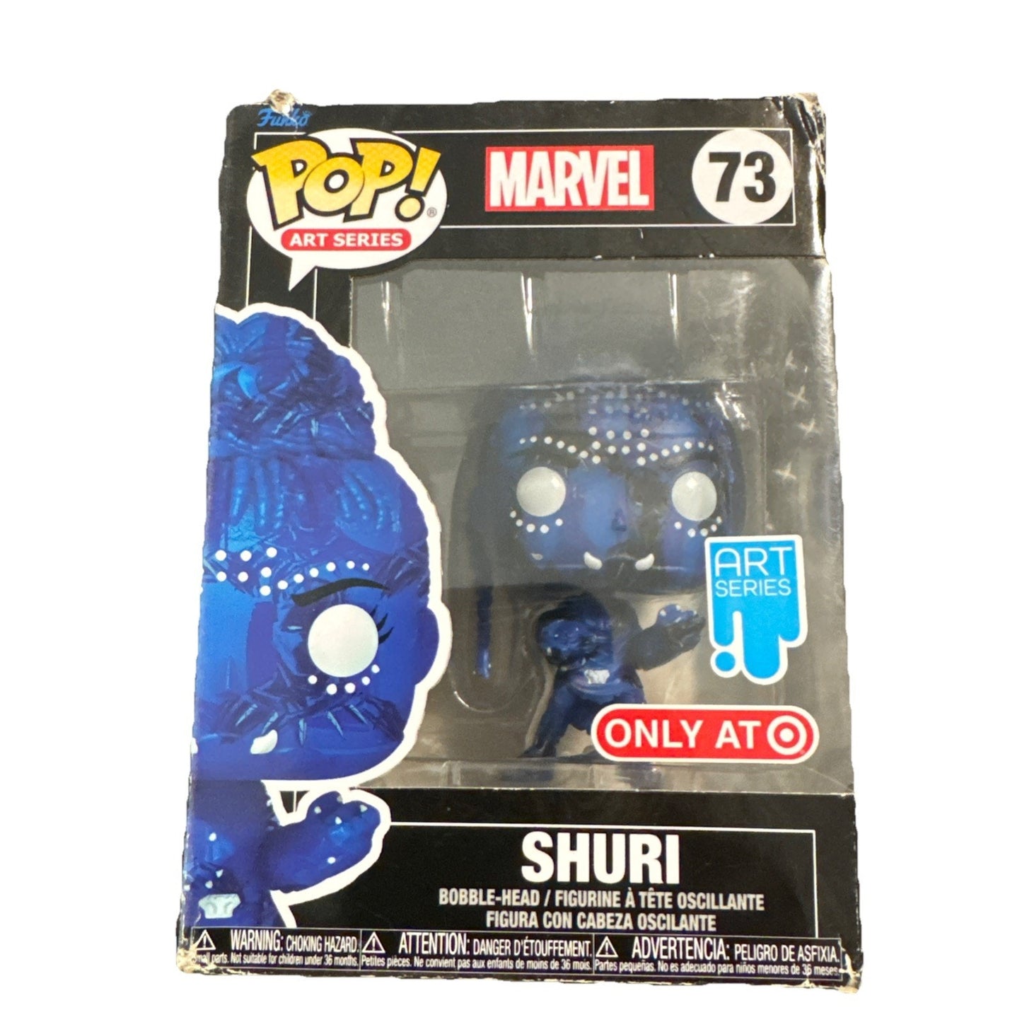 🔥Funko Pop! Marvel Art Series #73 Shuri Target Exclusive Black Panther NIB🔥