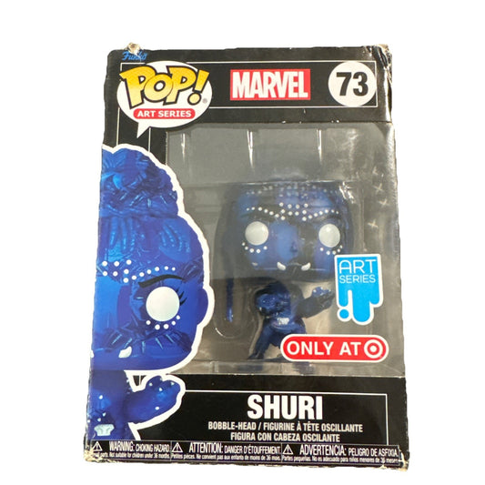 🔥Funko Pop! Marvel Art Series #73 Shuri Target Exclusive Black Panther NIB🔥
