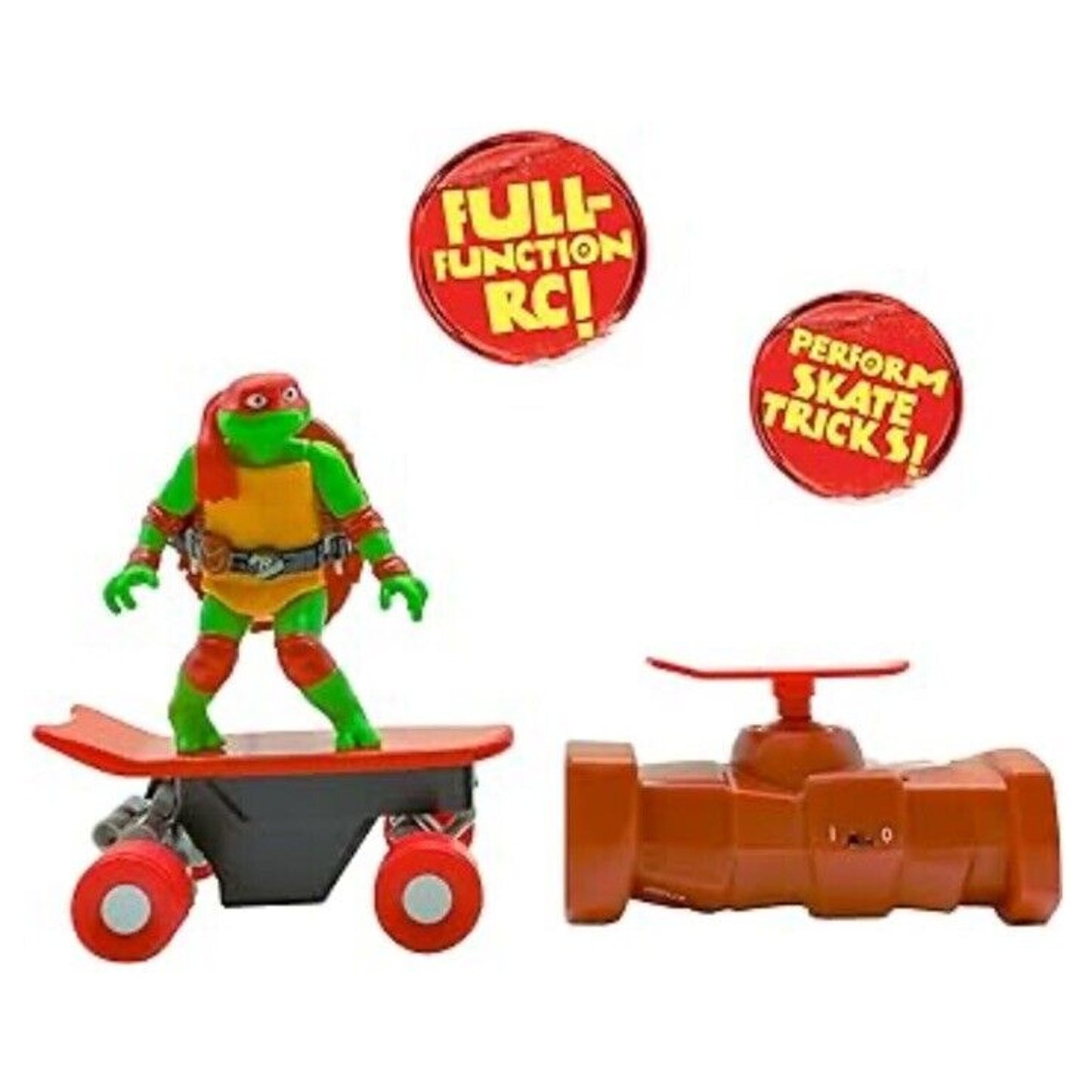 🔥Teenage Mutant Mayhem Nickelodeon Ninja Turtles Half Pipe Raph Skate RC🔥