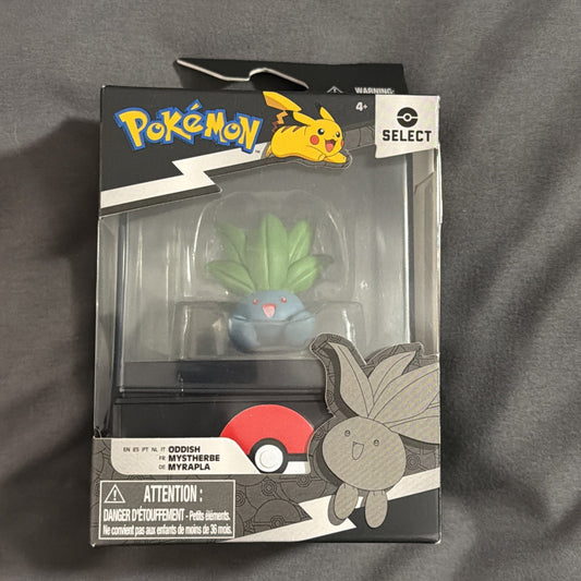 🔥Jazwares Pokemon Select Battle Figure Oddish Mini Figure BNWT🔥