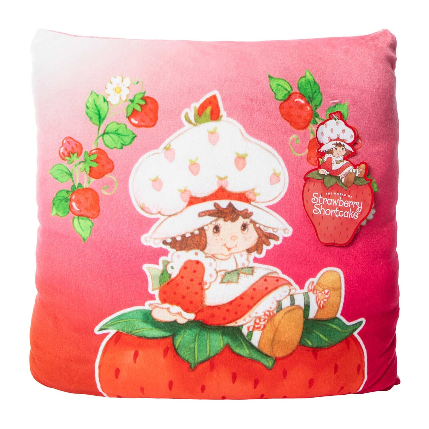 🔥STRAWBERRY SHORTCAKE PLUSH CUSHION PILLOW Collectible BNWT💥
