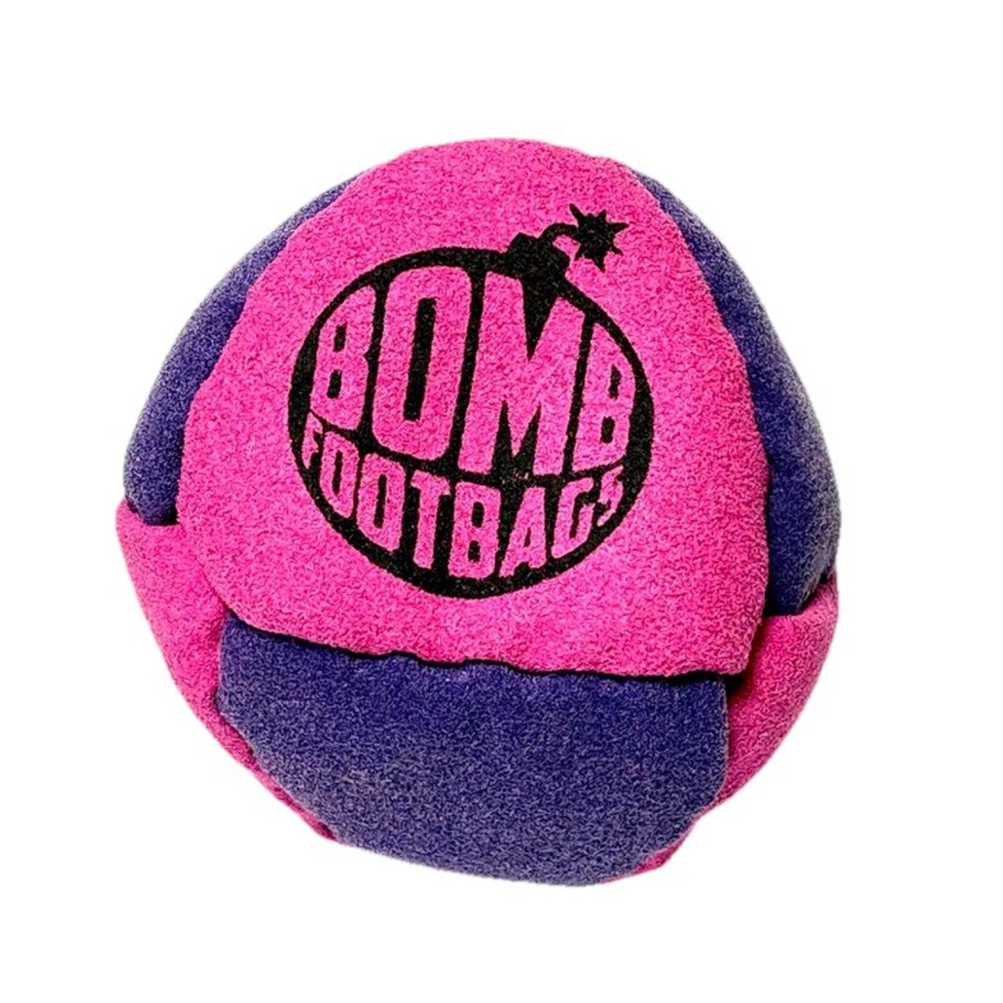 🔥Bomb Footbags The Grenade V2 Hacky Sack Footbag Pink/Purple NWT🔥