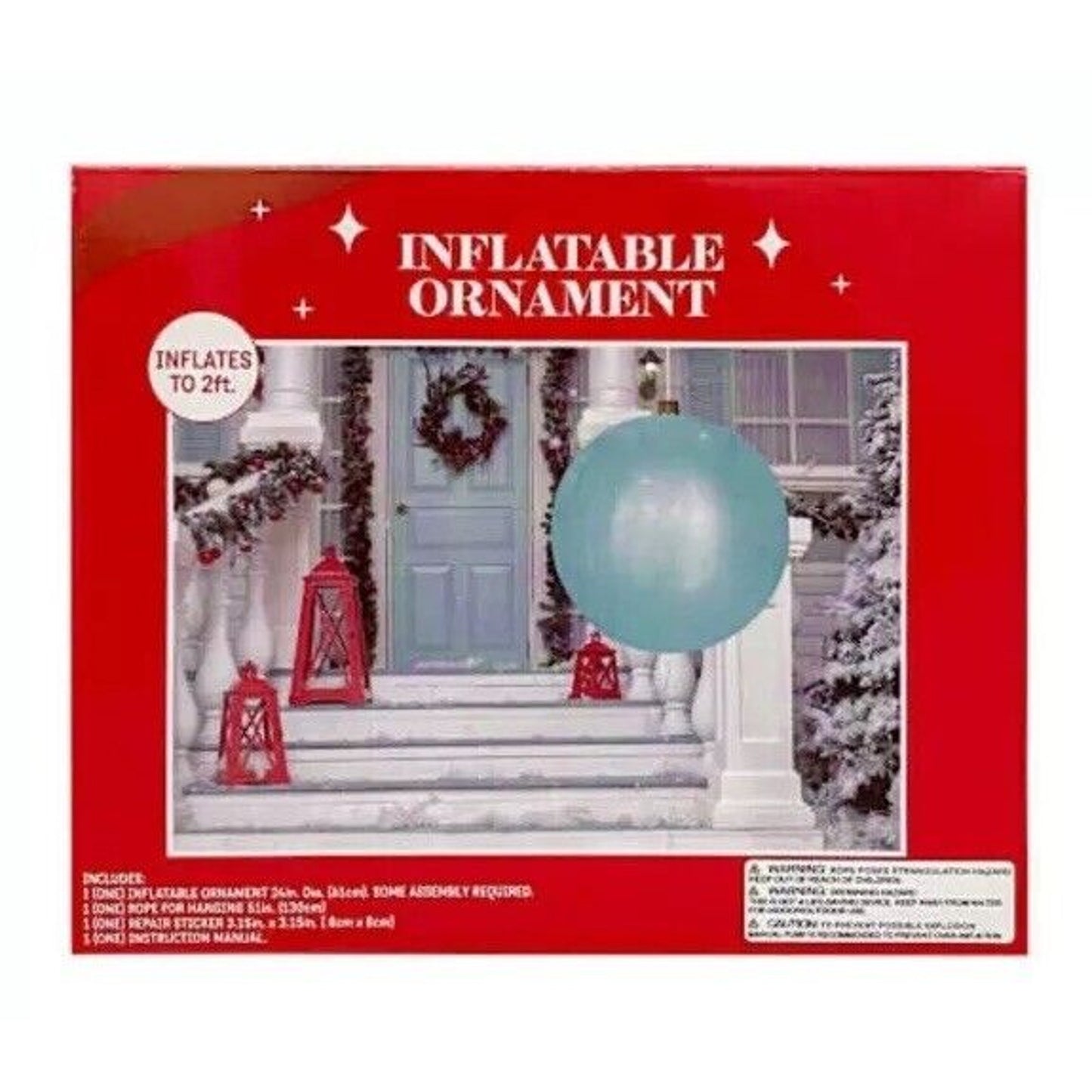 🔥Inflatable Christmas Ornament 2ft BNWT🔥