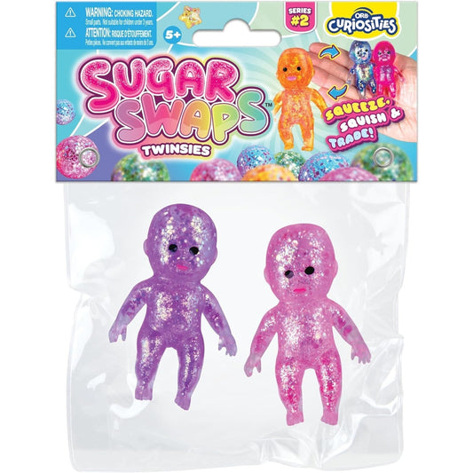 🔥ORB Curiosities Twinsie Babies Sugar Swaps Viral Squishy Stretchy BNWT🔥