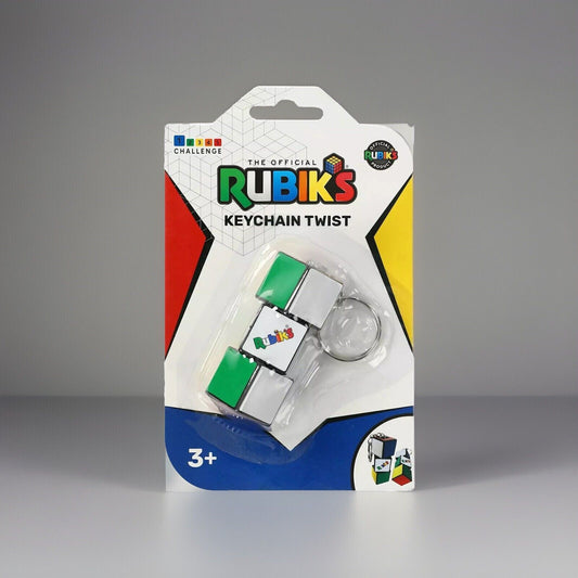 🔥The Official Licensed Rubik's Keychain Twist Clip Play Fidget BNWT💥