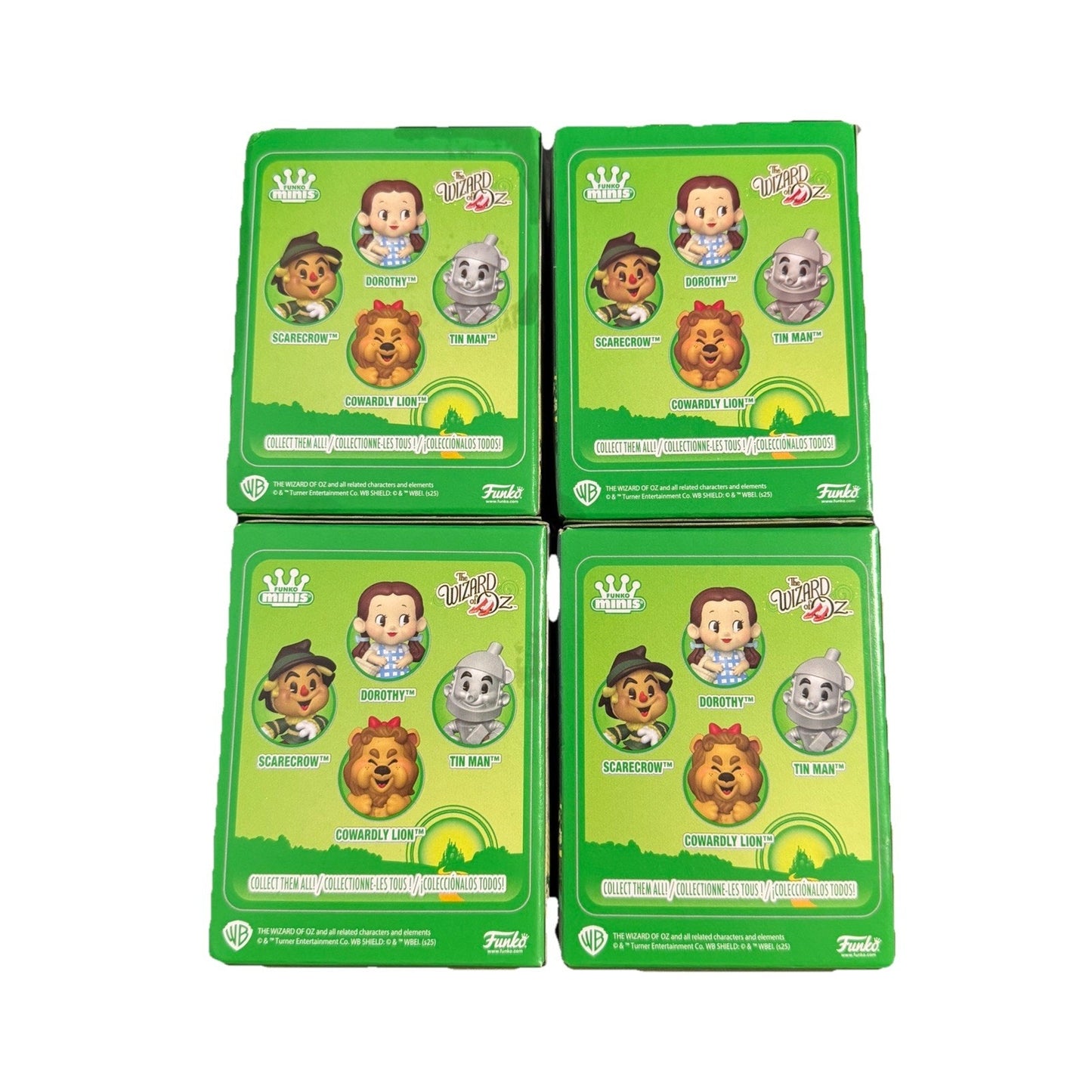 🔥Funko Minis The Complete Set of 4 The Wizard Of Oz Miniature Vinyl Figures🔥