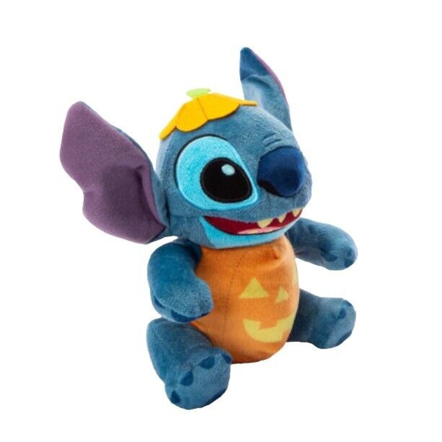 🔥Disney Lilo Stitch Pumpkin Halloween Jack O Lantern Holiday 7.88" Plush NWT🔥