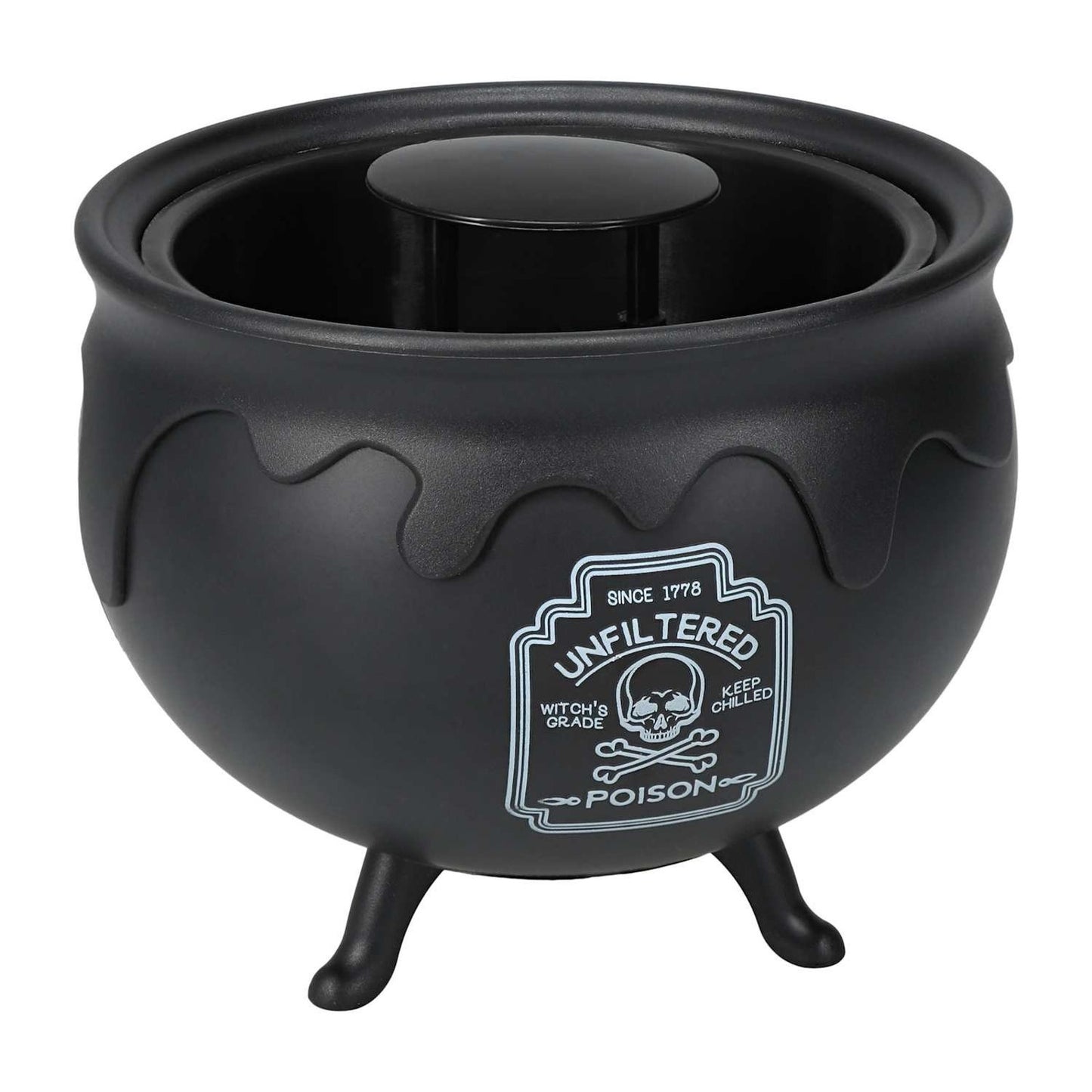 🔥Halloween Decorations Indoor LED Mist Maker Halloween Witches Cauldron Black🔥