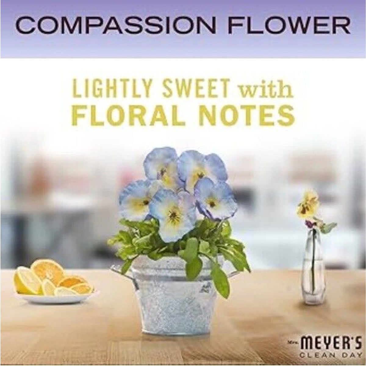 🔥MRS. MEYER'S CLEAN DAY Hand Soap, Compassion Flower, 12.5 fl. oz - Pack Of 3🔥