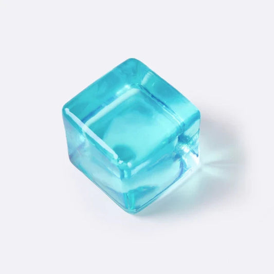 🔥Nested Crystal Blue Ice Cube Taba Squishy BNWT🔥