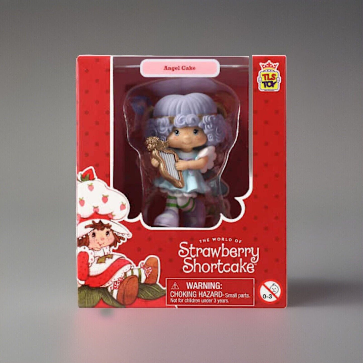 🔥The World Of Strawberry Shortcake Angel Cake Mini Figure CheeBee TLS BNWT💥