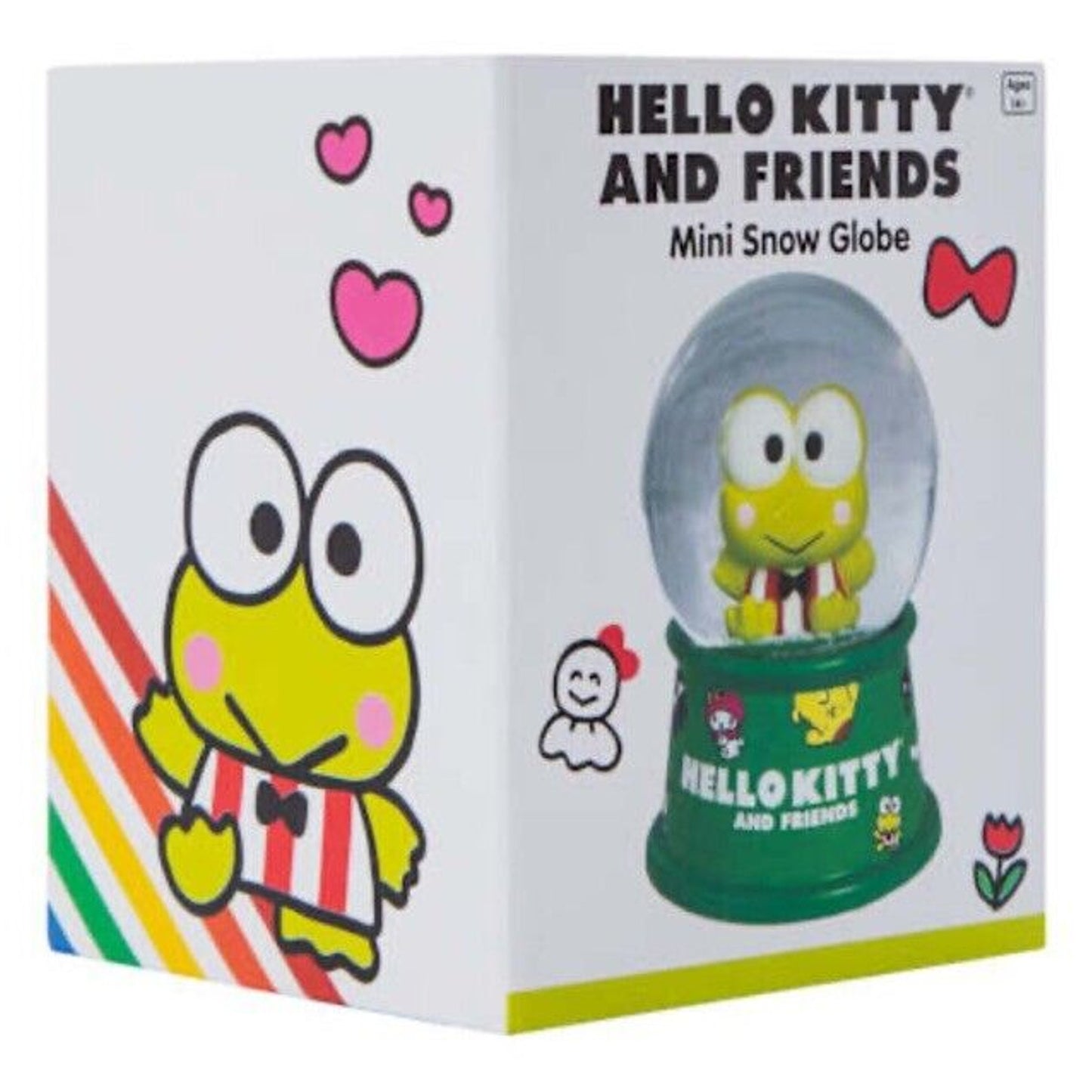 🔥Sanrio Hello Kitty And Friends Keroppi Mini Snow Globe 3.5" BNWT🔥