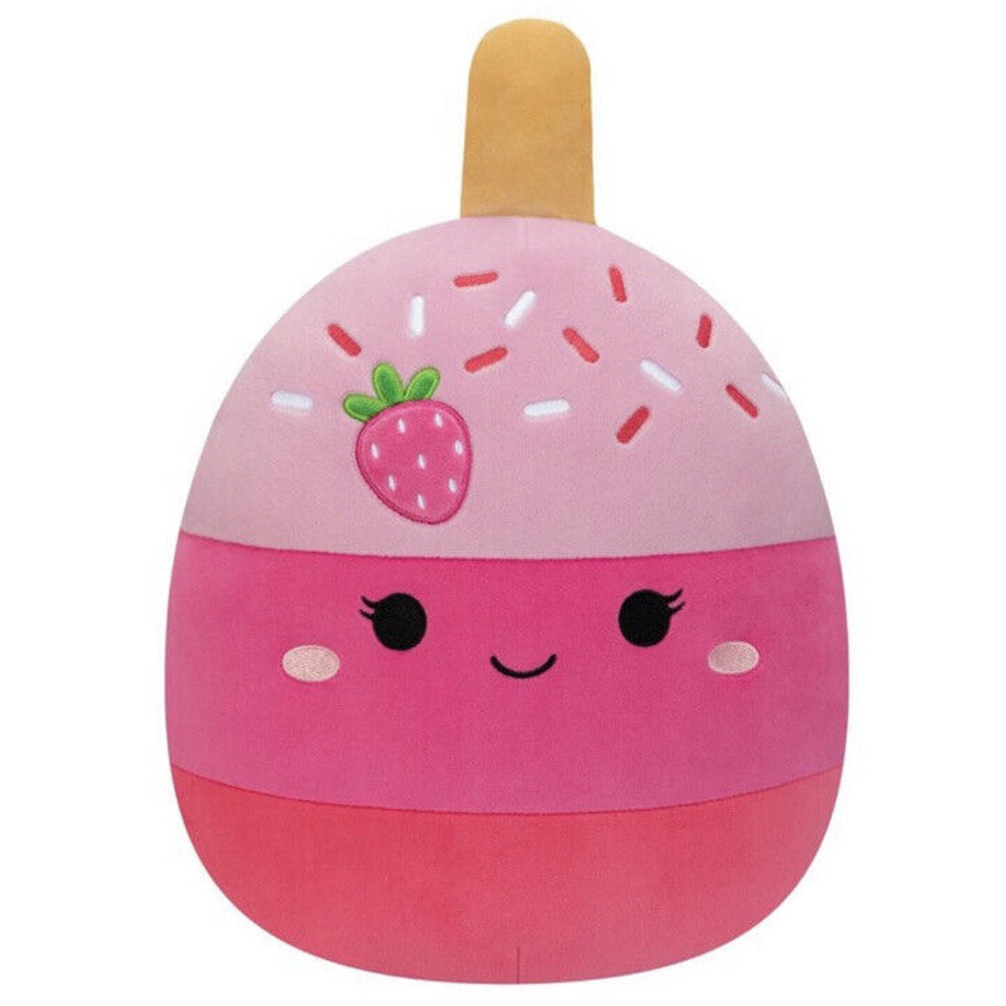 🔥Squishmallow 11 - 12" Pama Strawberry Cake Pop Sweet Plush BNWT🔥