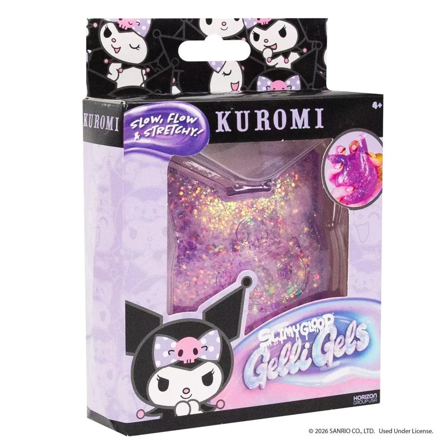 🔥Hello Kitty Kuromi Gelli Gels Scented Squishy Sensory Toy Purple BNWT🔥