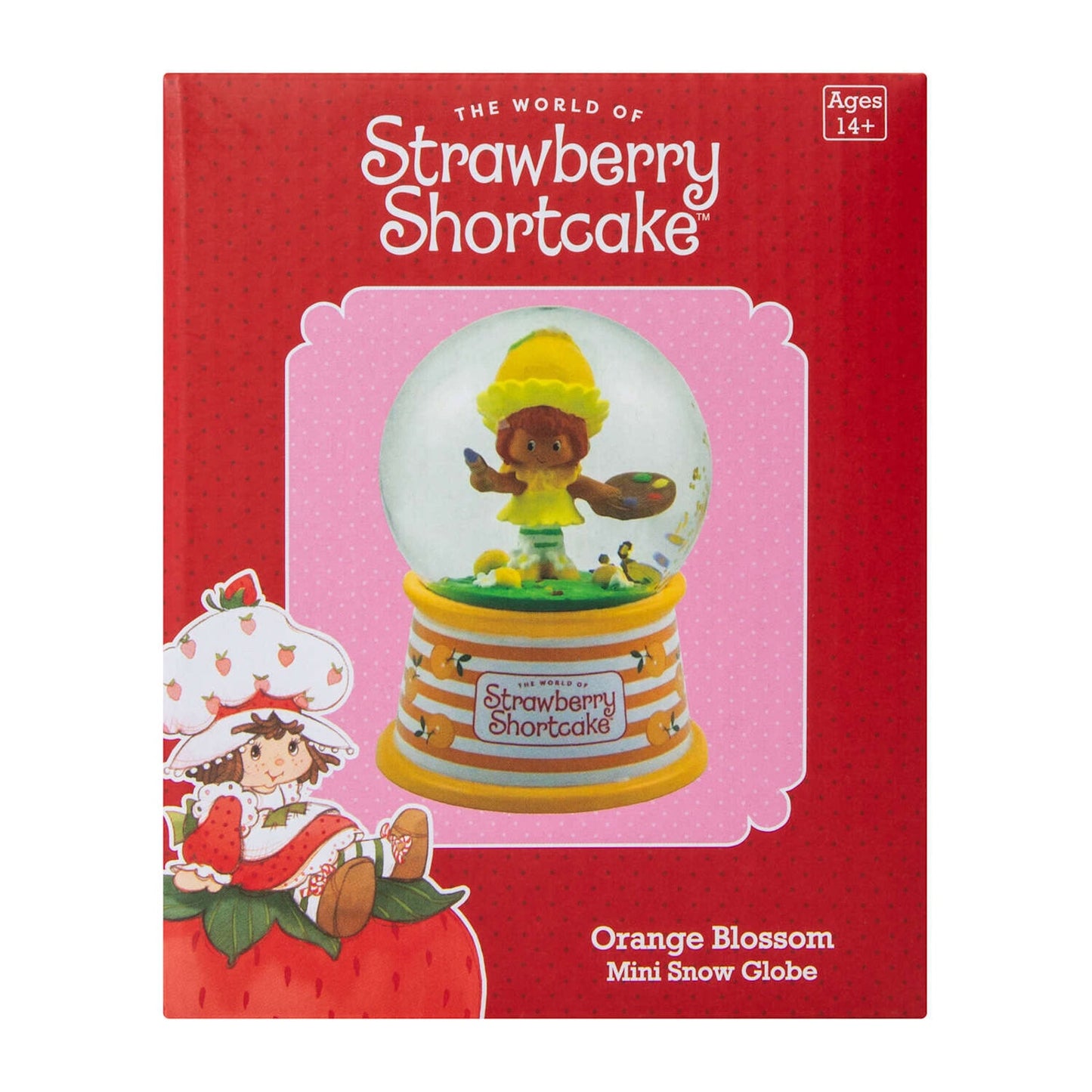 🔥The Wonderful World Of Strawberry Shortcake Orange Blossom Snow Globe 💥