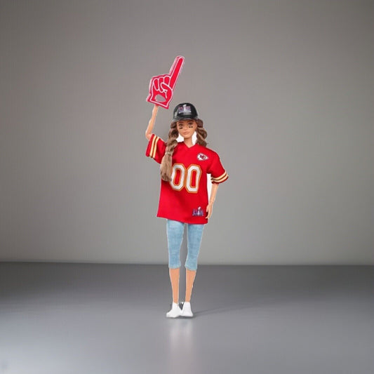 🔥Barbie Signature NFL Super Bowl LVIII Champion Kansas City Chiefs Doll BNWT🔥