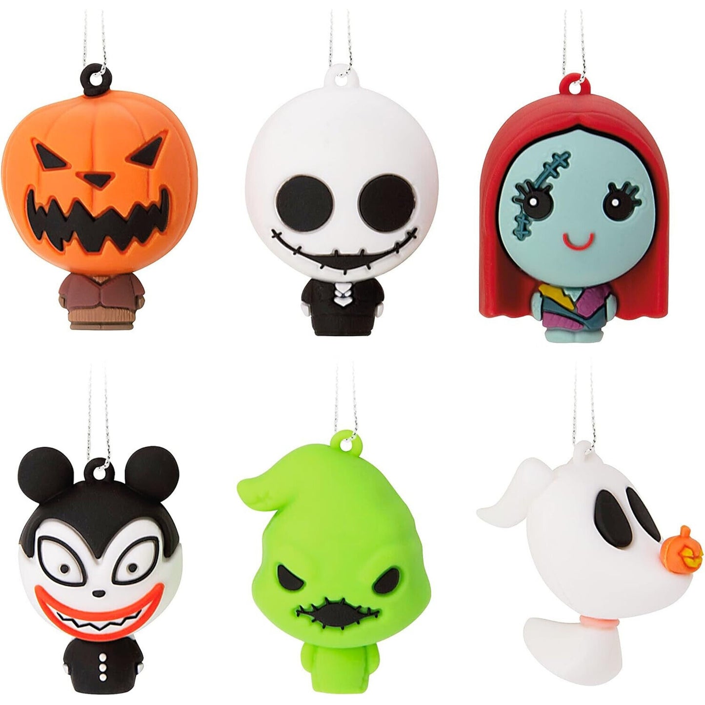 🔥Hallmark Disney The Nightmare Before Christmas Ornaments Set Of 6 Mini 2023💥