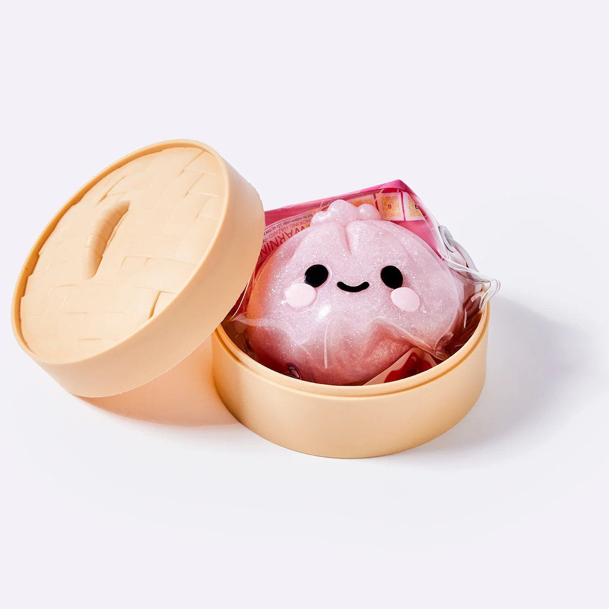 🔥Tabasquishy Pink Glitter Dumpling Squishy Squeeze Toy BNWT🔥