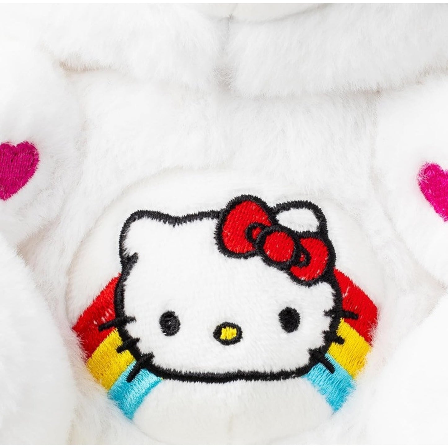 🔥Care Bears 22715 Hello Kitty Loves Cheer Bear 10" Collectible Plush 2pk NWT🔥